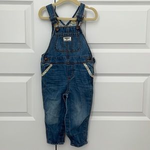 OshKosh B’gosh Denim Overalls, 18-24mo